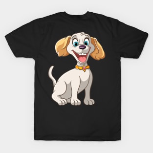 Cute Happy Dog T-Shirt